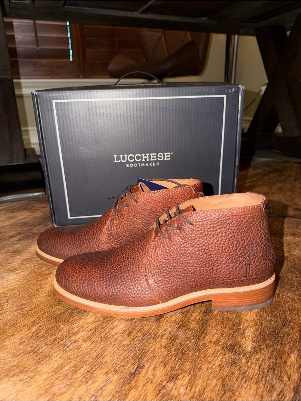 Lucchese Bootmaker Lace-Up Oxford Shoes 🤎